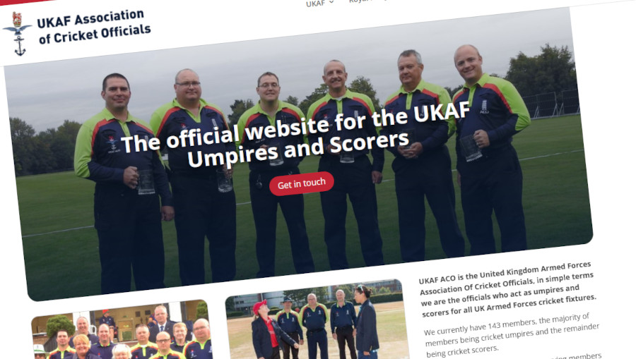 UKAF ACO launches new look website