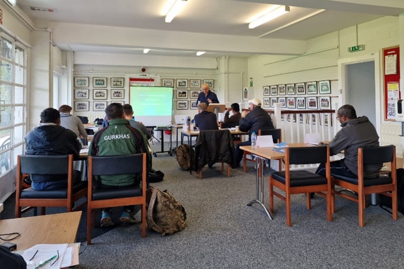 REPORT – Umpires and Scorers Course in Aldershot